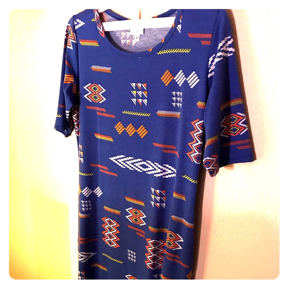 Large LuLaRoe Julia dress